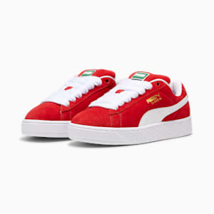 Sneakers Suede XL pour enfant et adolescent, For All Time Red-PUMA White, extralarge